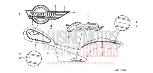 MARKE (4) VT600CP de 1993